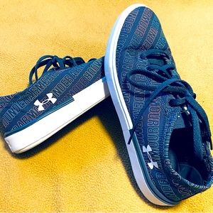 Under Armour kids  Sneakers Multi Colored Logo Canvas Size 4Y